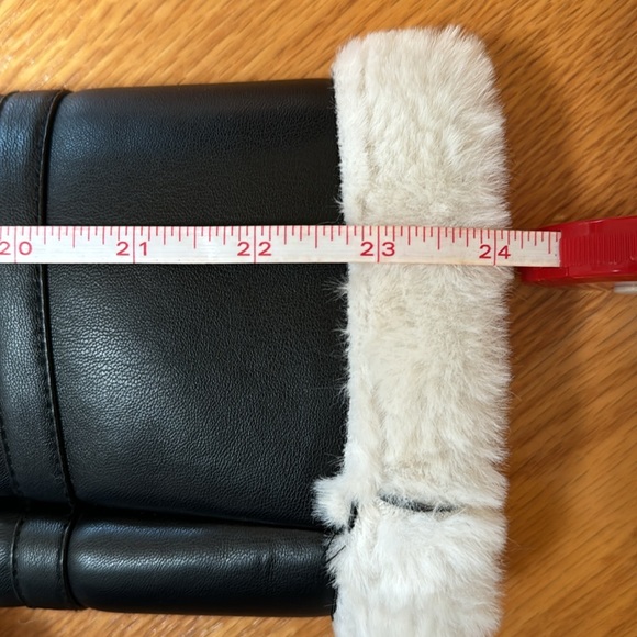 Brand new French Connection leather fur jacket - Picture 8 of 11